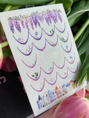 Candle stickers with gold foil CF440