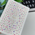 Candle stickers with gold foil CF453