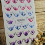Candle stickers with gold foil CF442