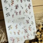 Candle stickers with gold foil CF595