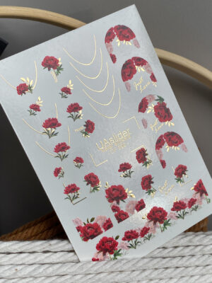 Candle stickers with gold foil CF590