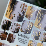 Pedicure stickers MWF004