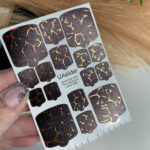 Pedicure stickers MWF046